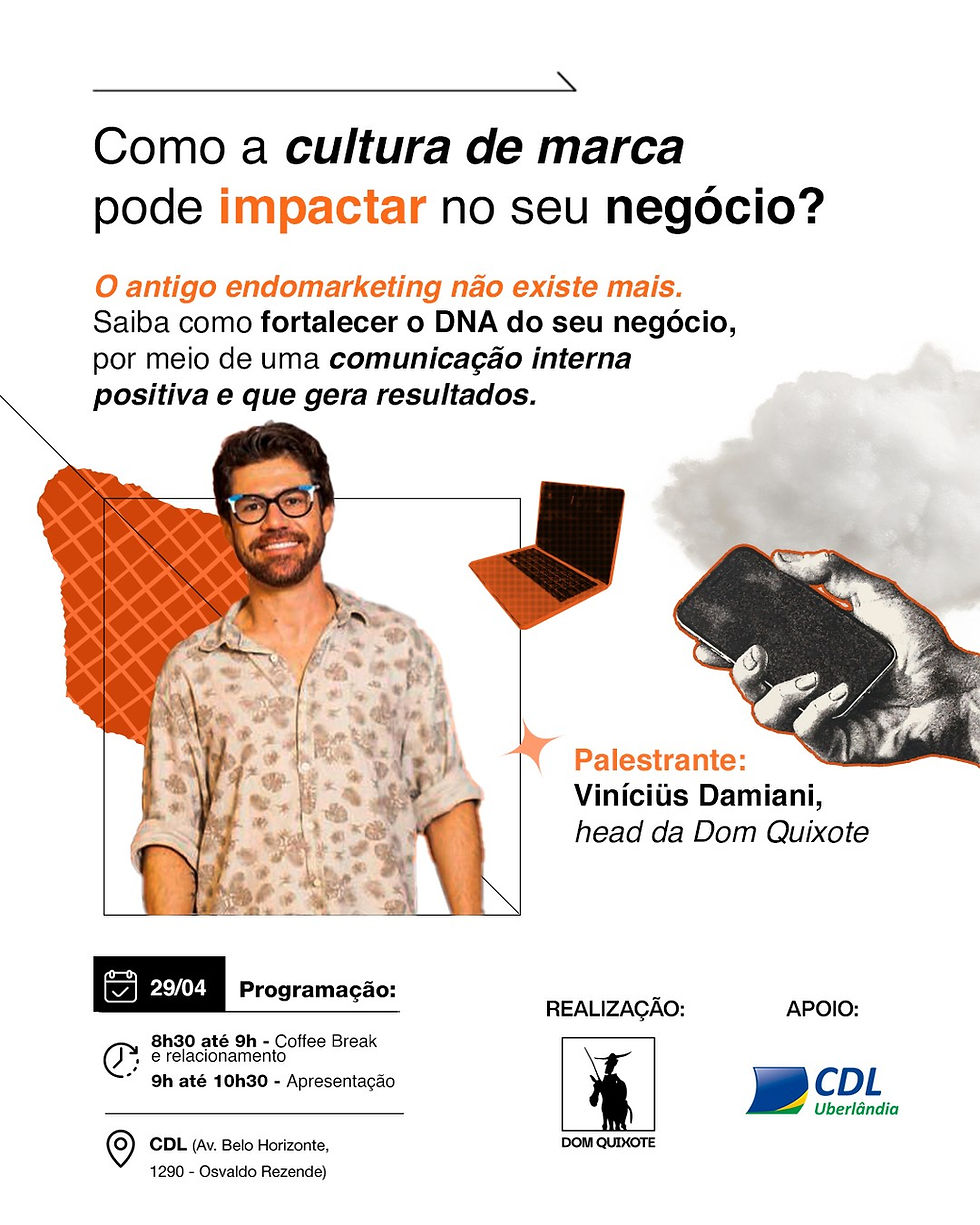 Café Empreendedor com Vinícius Damiani - Dom Quixote