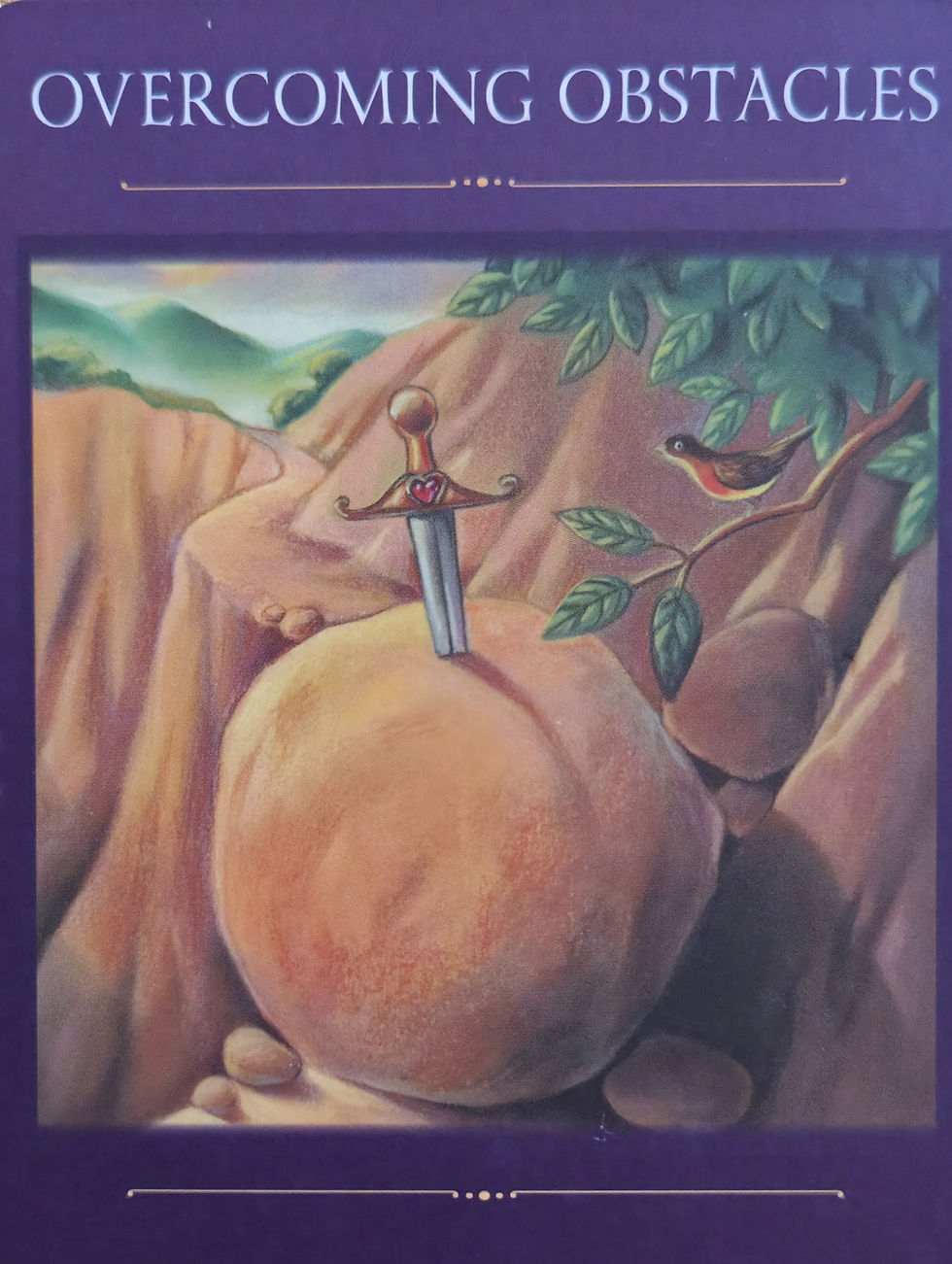 Whatever the obstacle, you are inherently gathering the strength to move forward. 