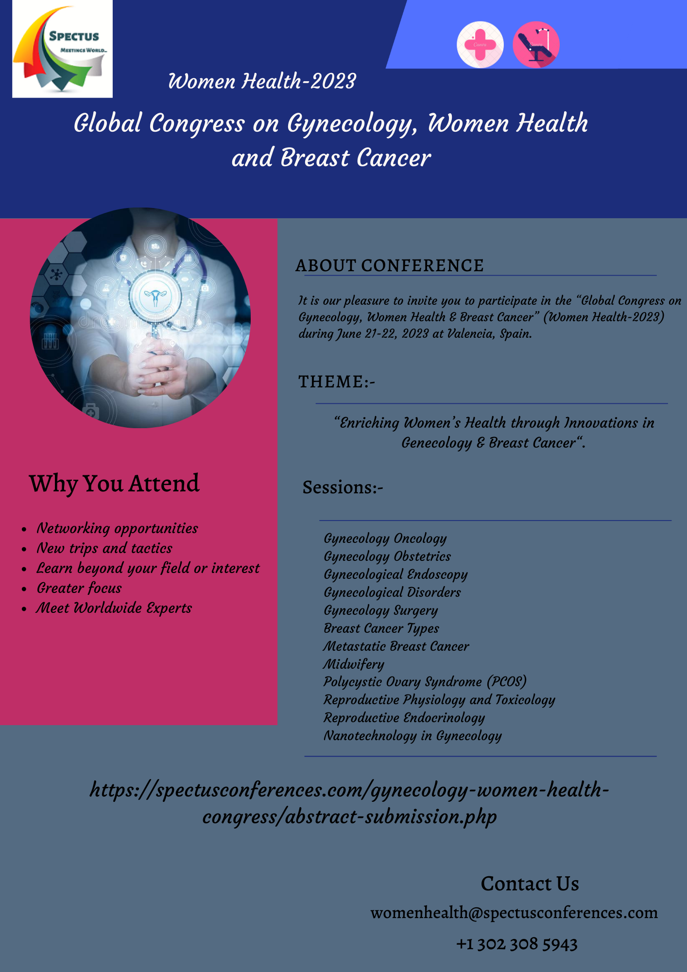 Conference: Global Congress on Gynecology, Women Health and Breast Cancer content media