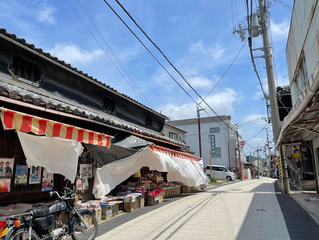 和歌浦天満宮と明光通り商店街