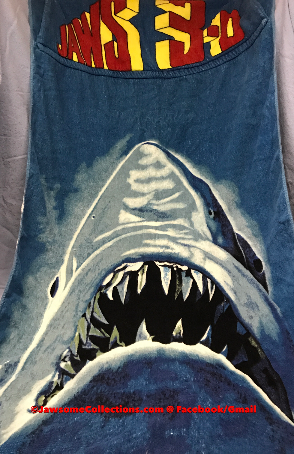 Jaws 3D Towel