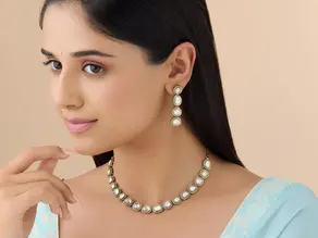 How to Style a Kundan Necklace Set for a Night Out
