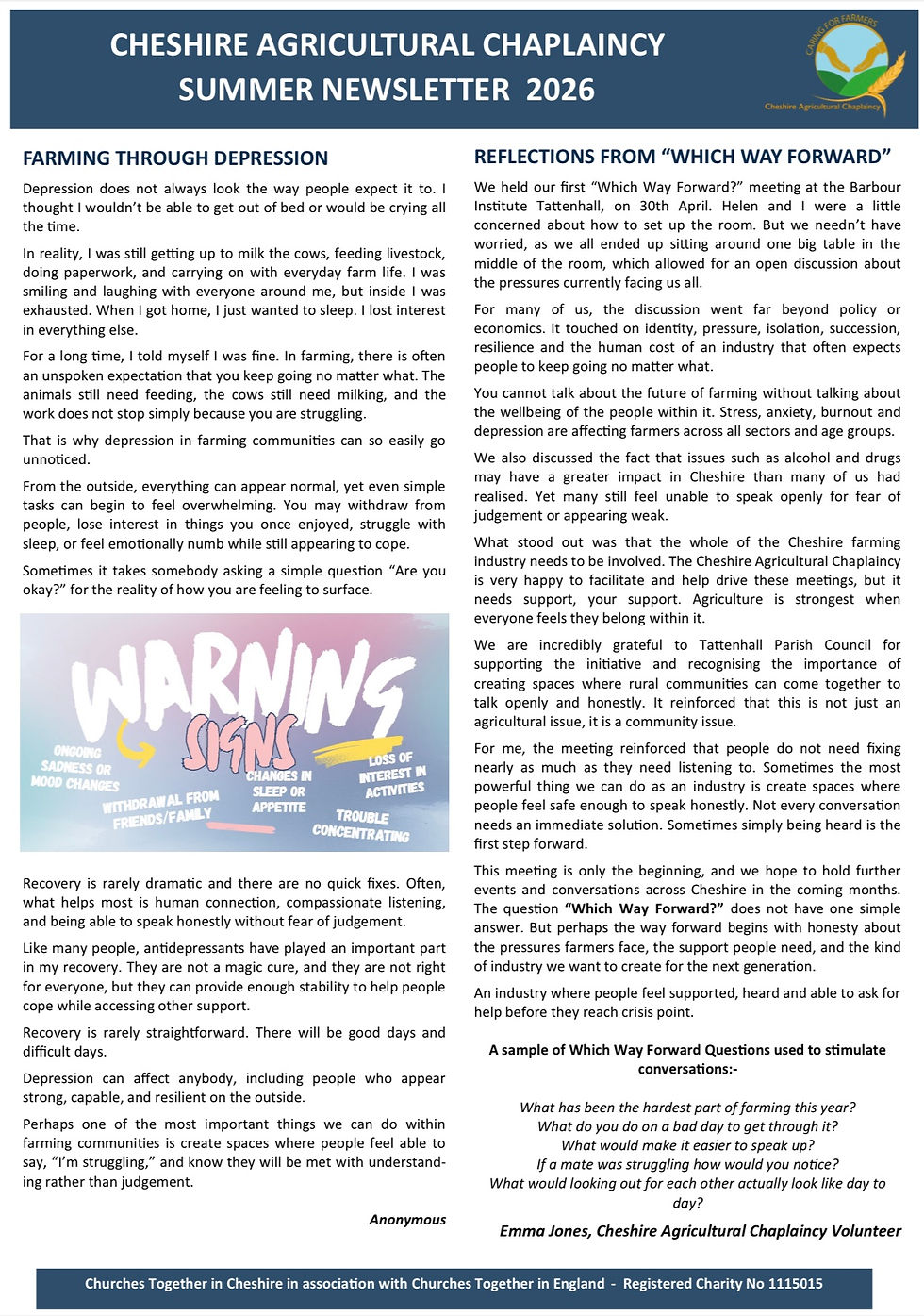 Summer Newsletter