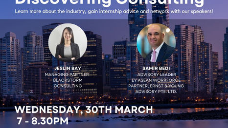 “Discovering Consulting” Panel Discussion RECAP 2022