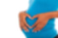 pregnant african american woman hands on
