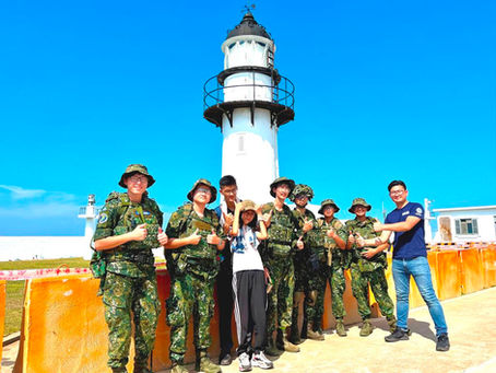 澎湖時報-雲林全民國防教育協會一步一腳印 完成澎湖48公里行軍訓練