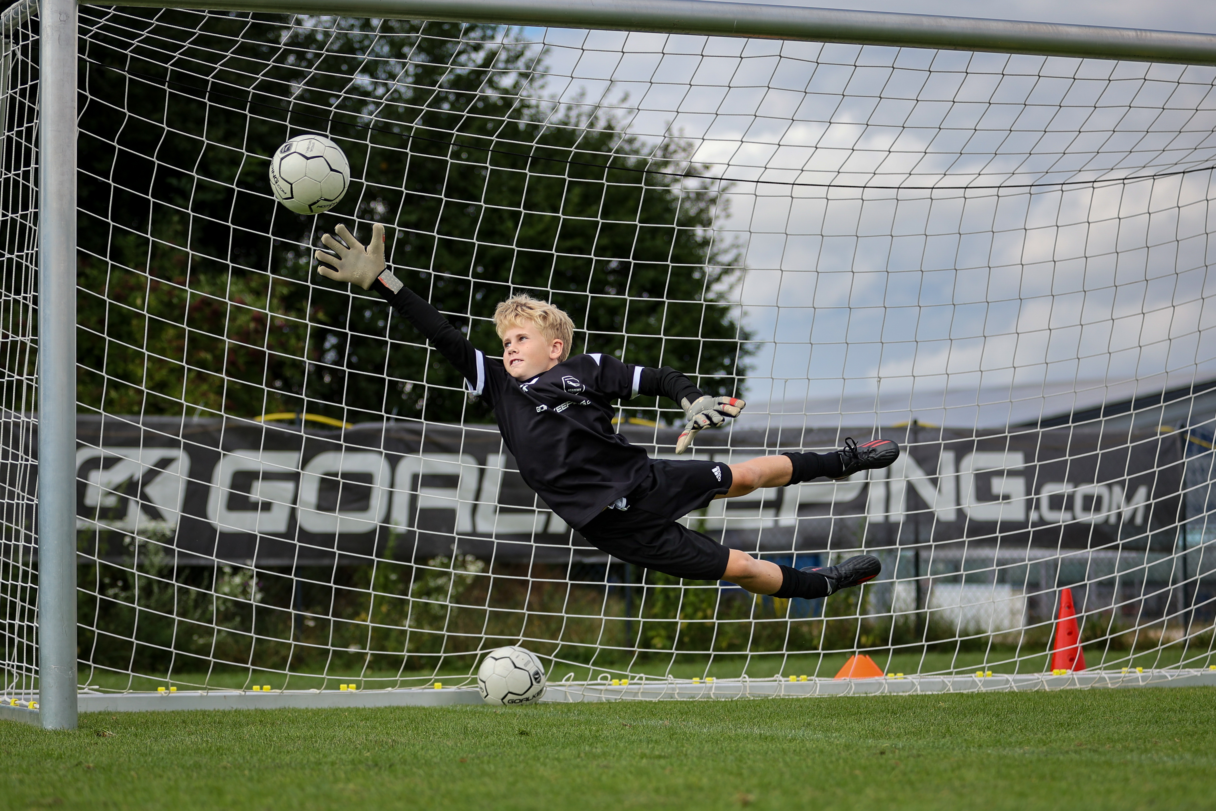 Torwartcamp in Südtirol mit jungen Torhütern und Coaches