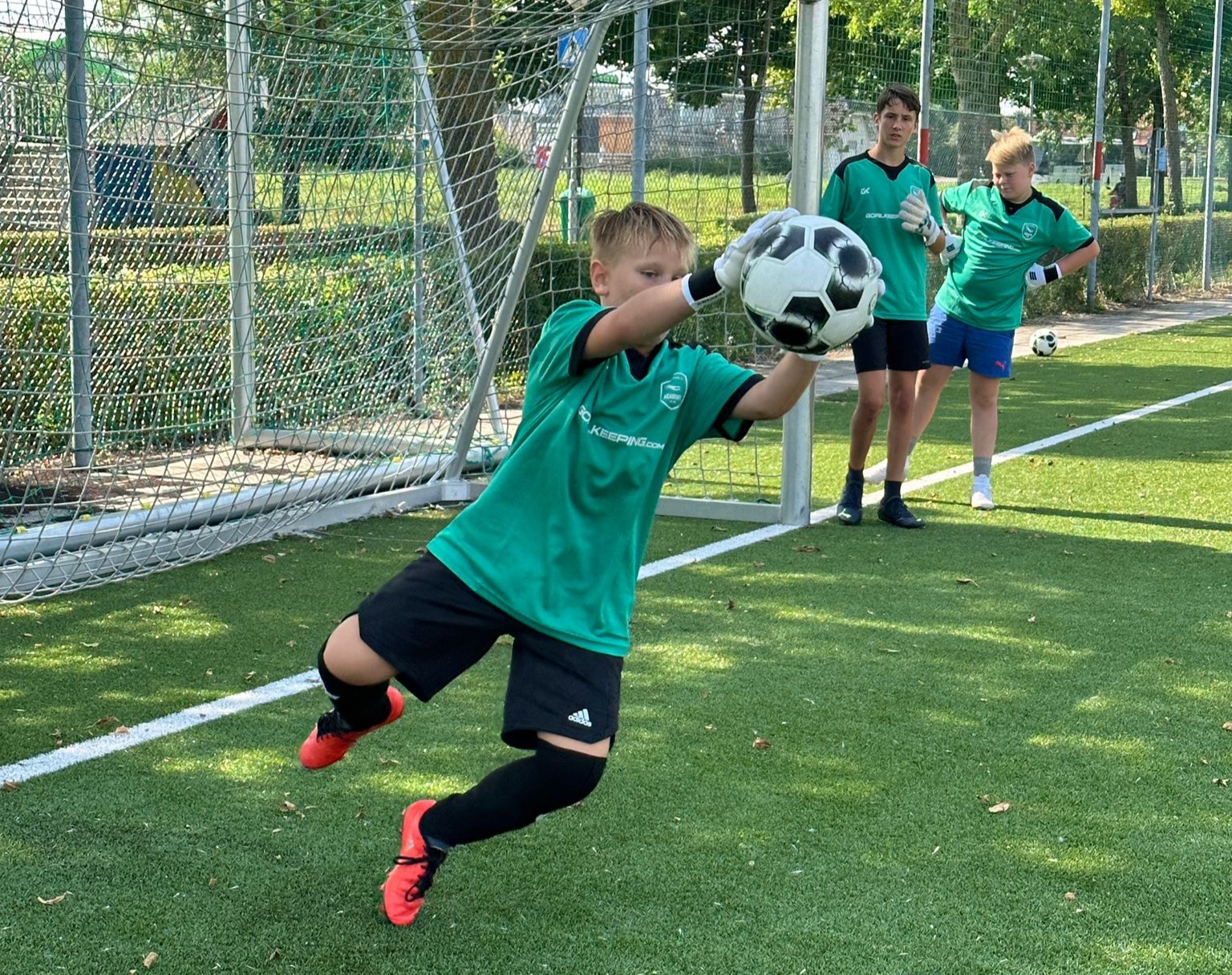 Torhüter beim Pro Elite Camp Training