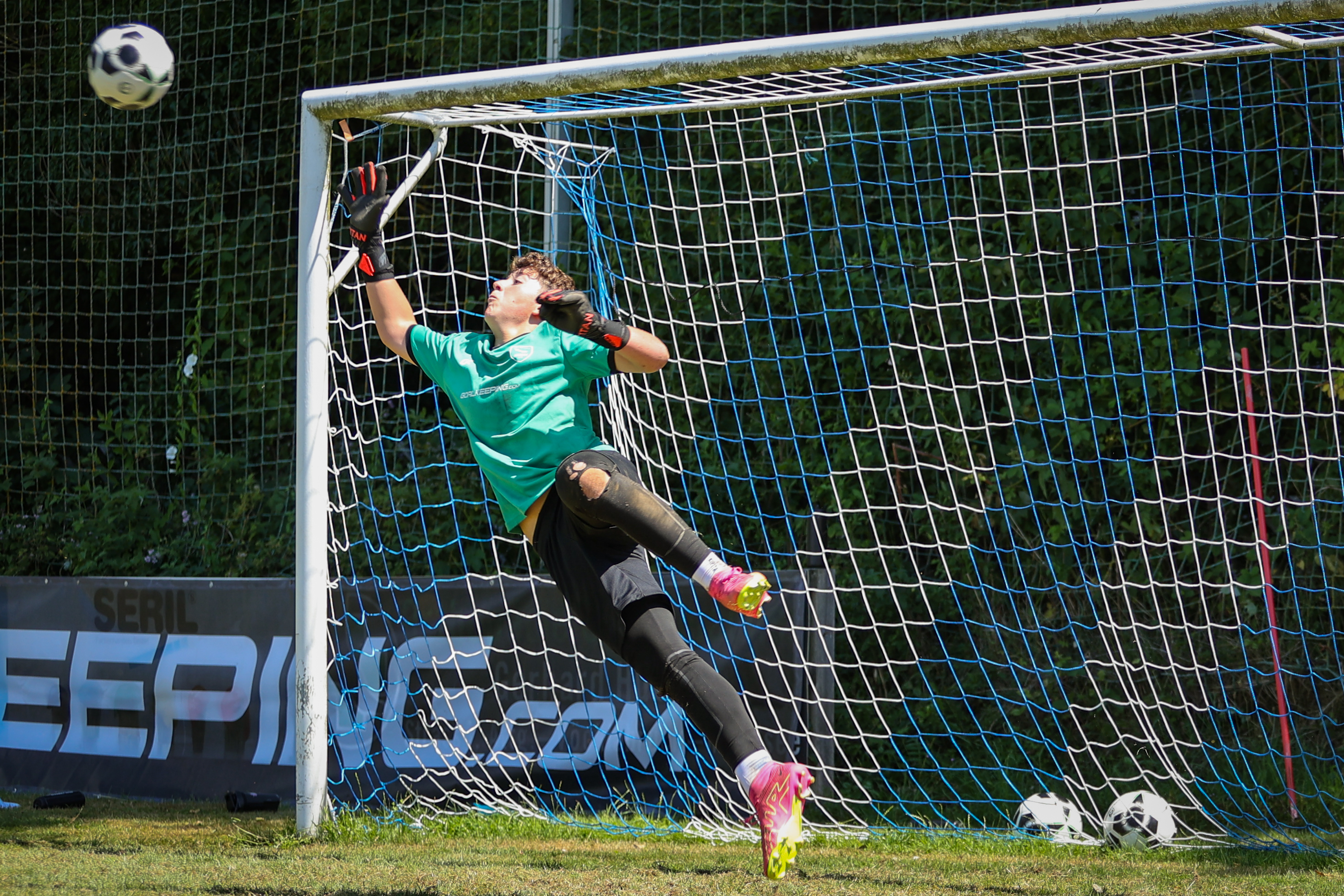 Torwarttraining beim Pro Elite Camp Attersee