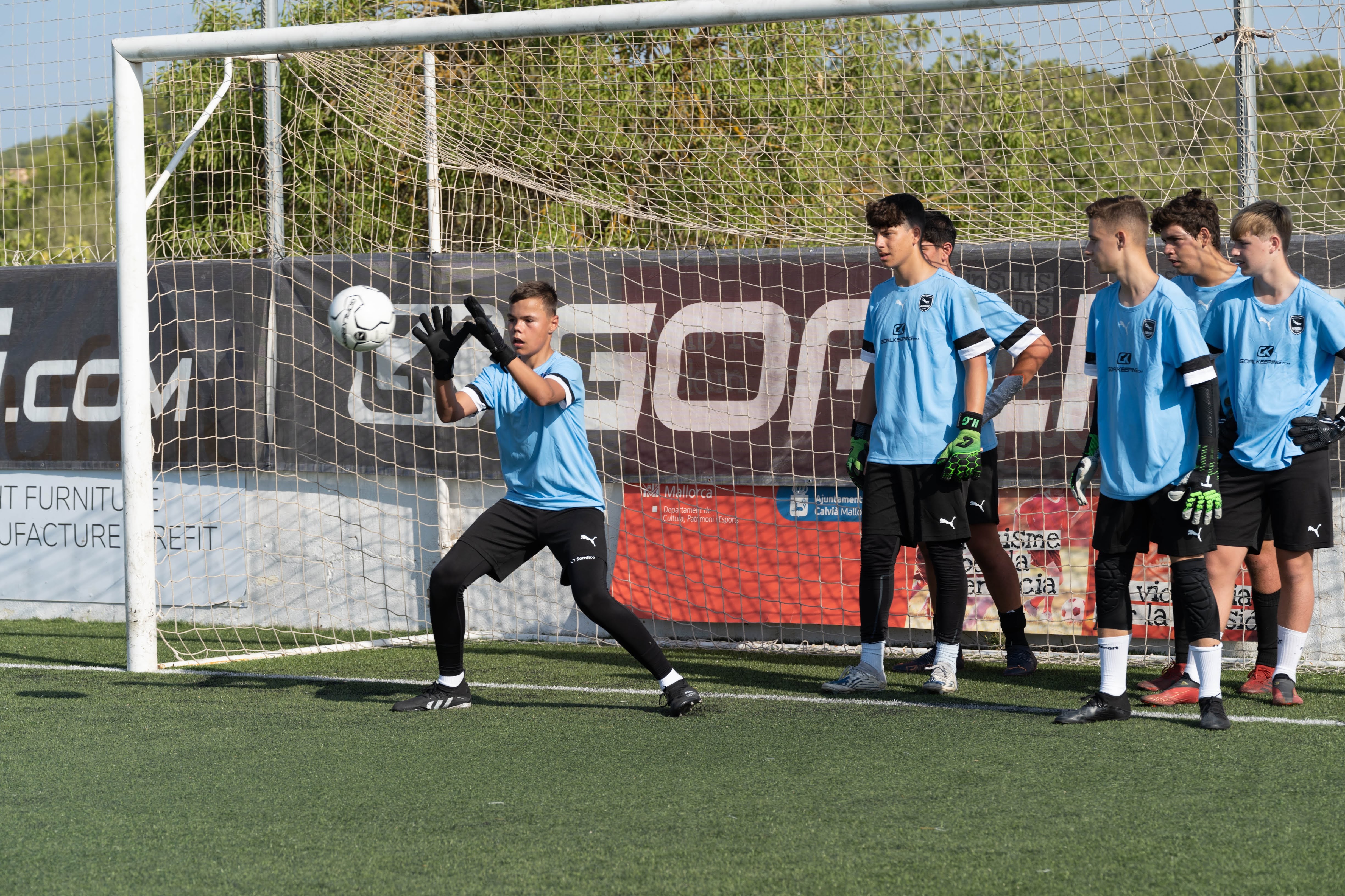 Kunstrasenplatz in Son Ferrer, Mallorca