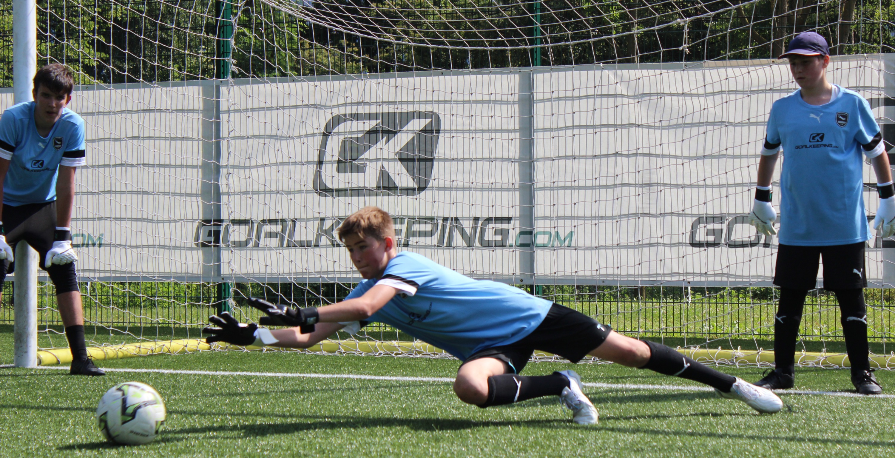 Torhütertraining bei den Goalkeeping.com Sommercamps 2023