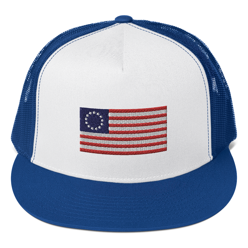 Thumbnail: Betsy Ross Trucker Cap