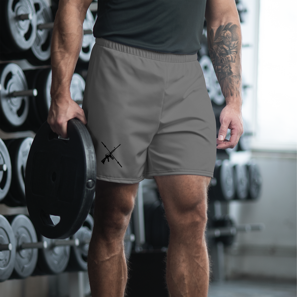 Thumbnail: G4 Gun & Barbell Men's Athletic Shorts