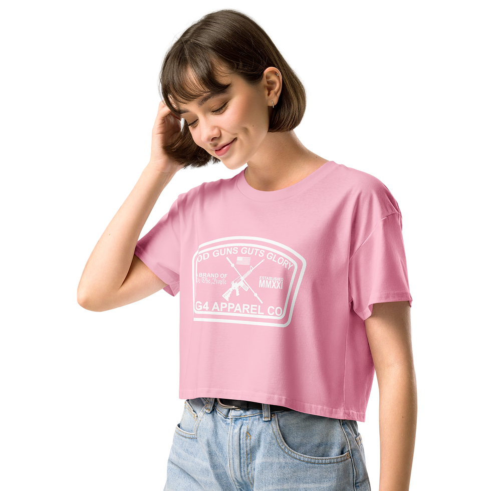 Thumbnail: G4 APPAREL CO Women’s Crop Top