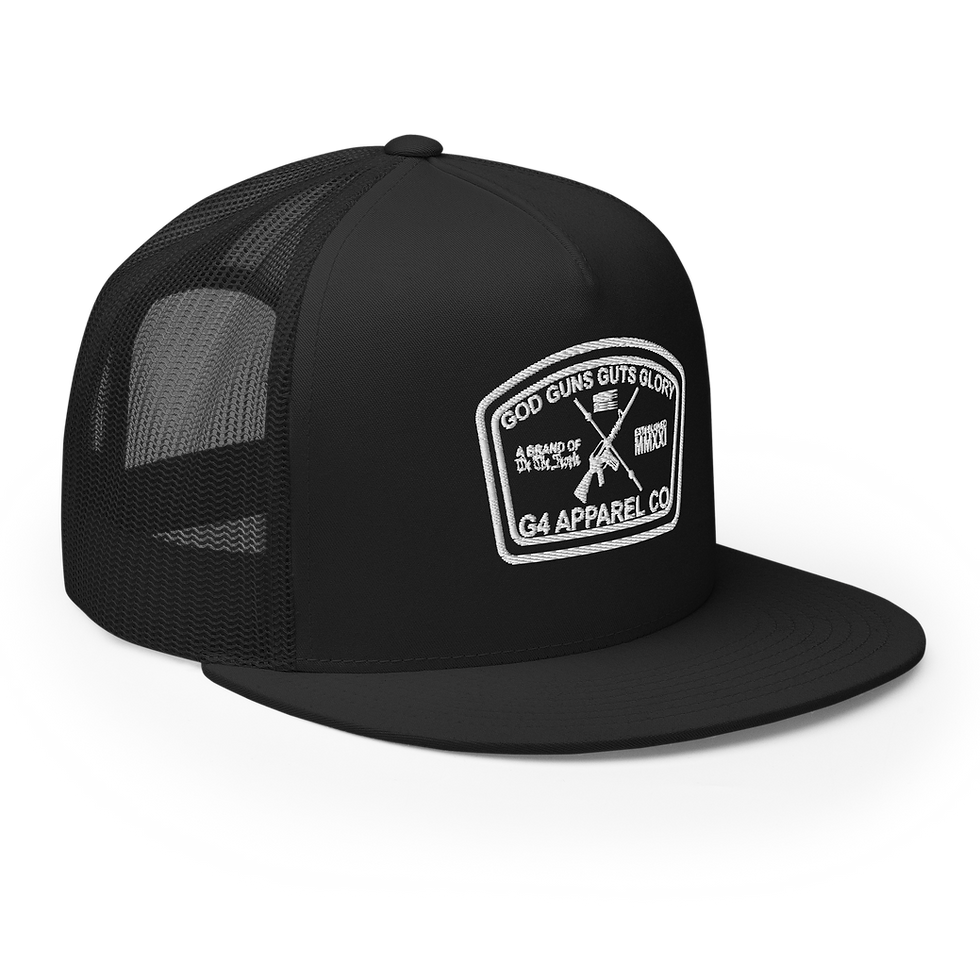 Thumbnail: G4 APPAREL CO Badge Embroidered Trucker Cap