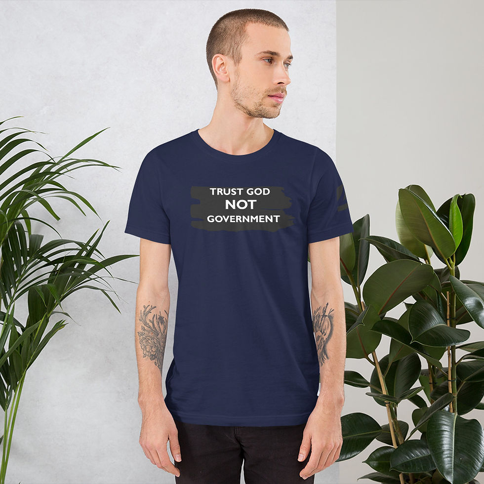 Thumbnail: Trust God Not Government Unisex T-Shirt