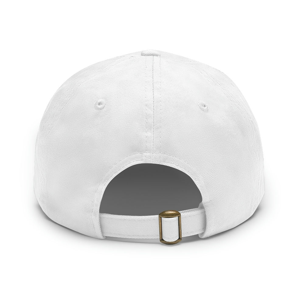 Thumbnail: Dad Hat with American Flag Leather Patch