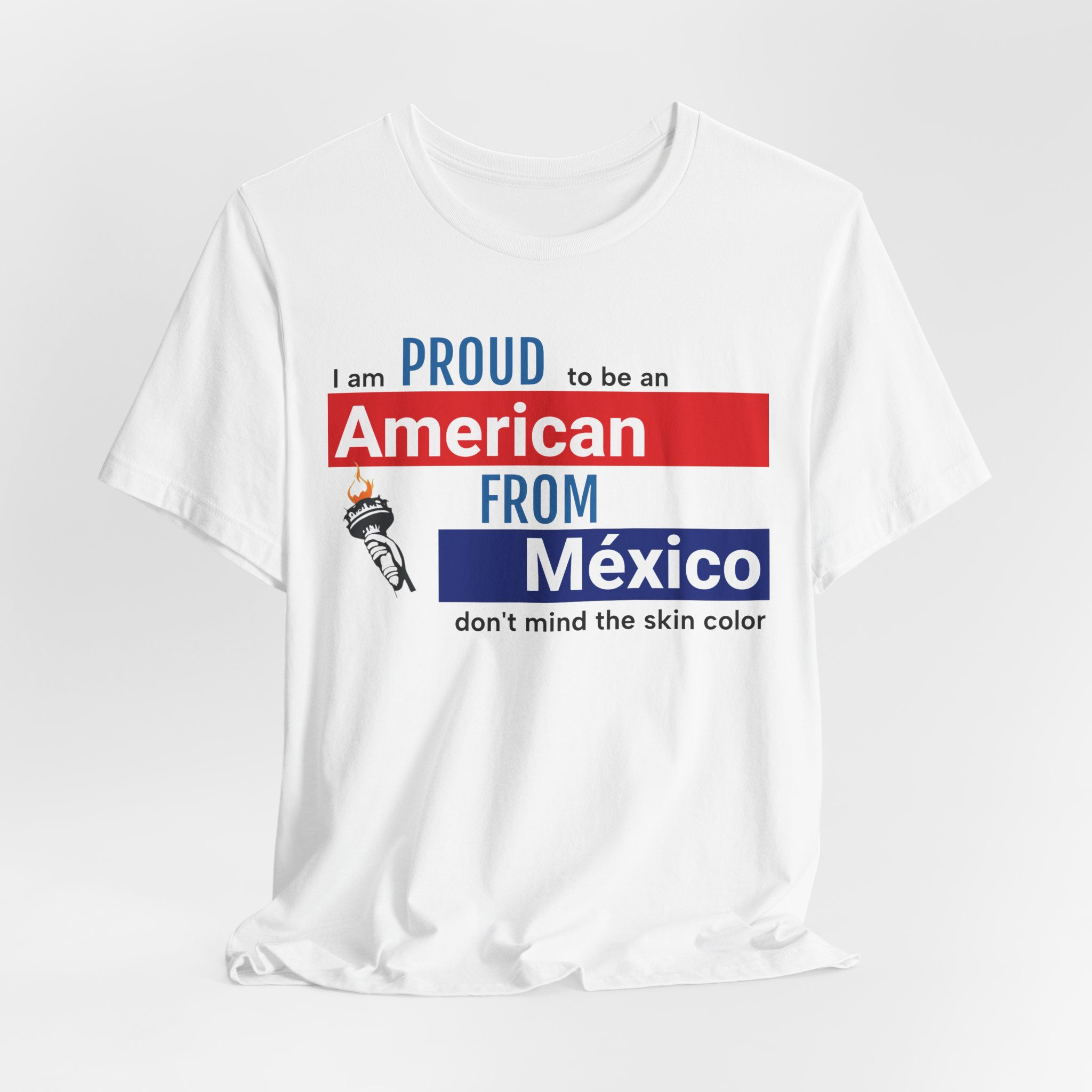 Proud American from México T-Shirt | Proud Mexican American Tee