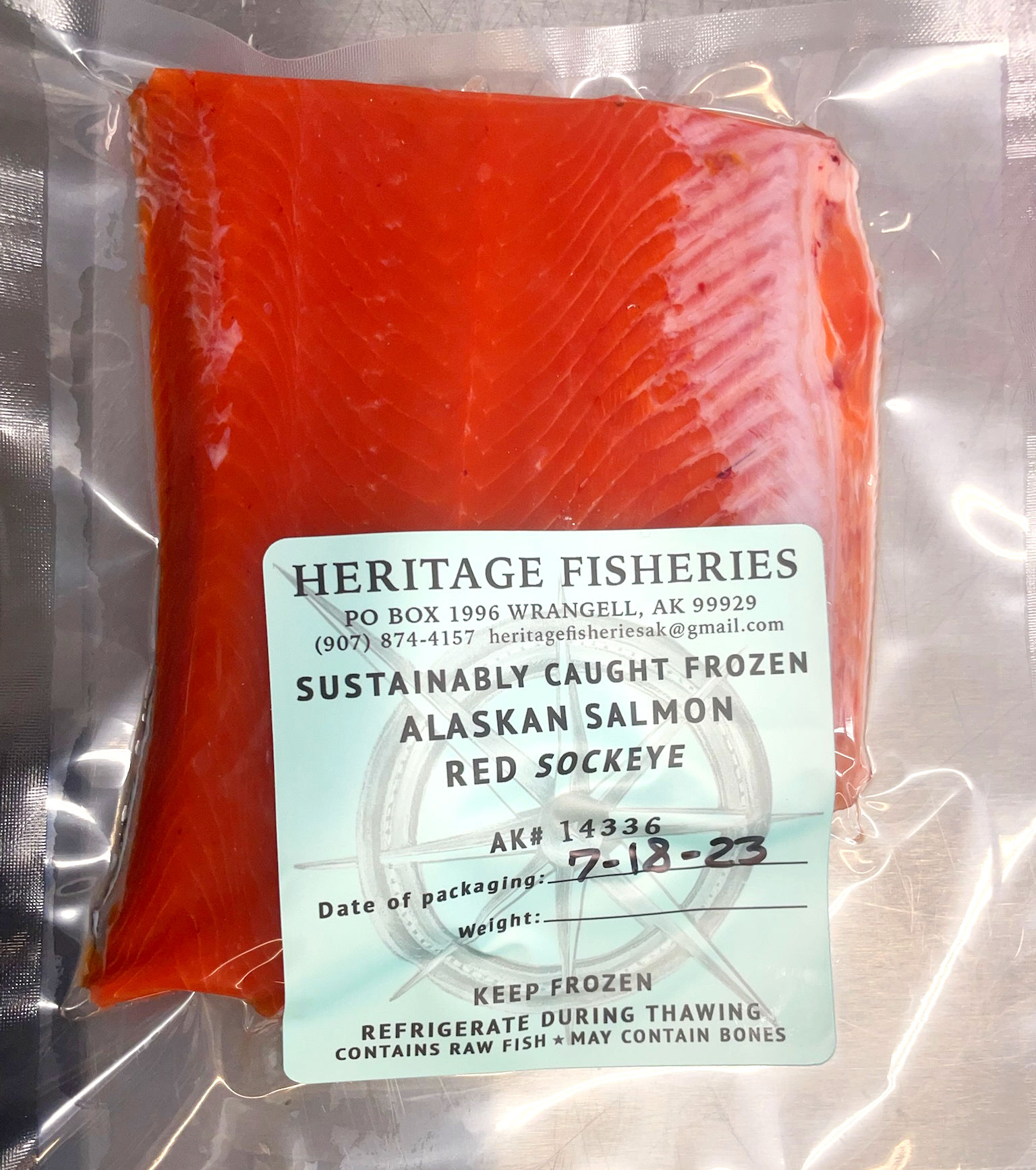 Sockeye Salmon Fillet