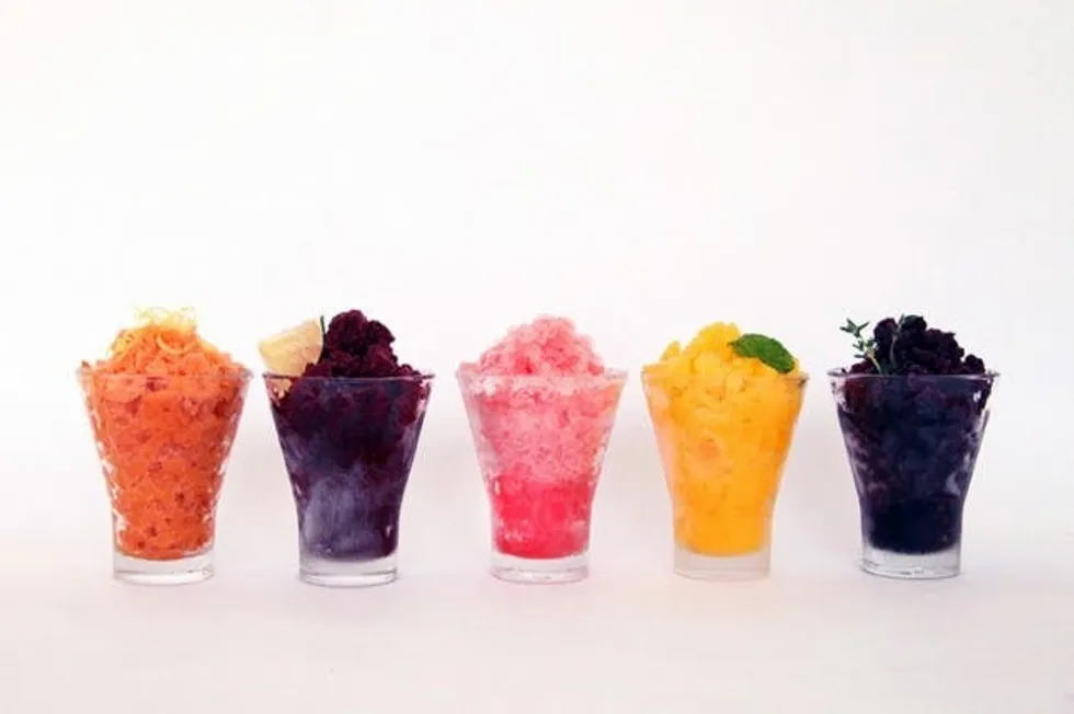 Arranged Food and Objects