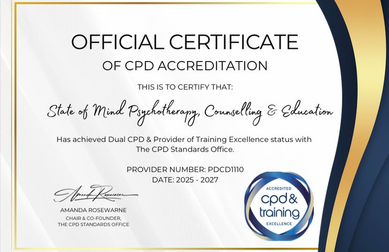 CPD Courses for Counsellors & Psychotherapists