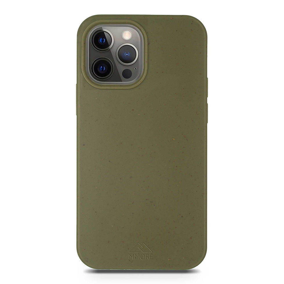 Thumbnail: Biodegradable Phone Case - Olive Green