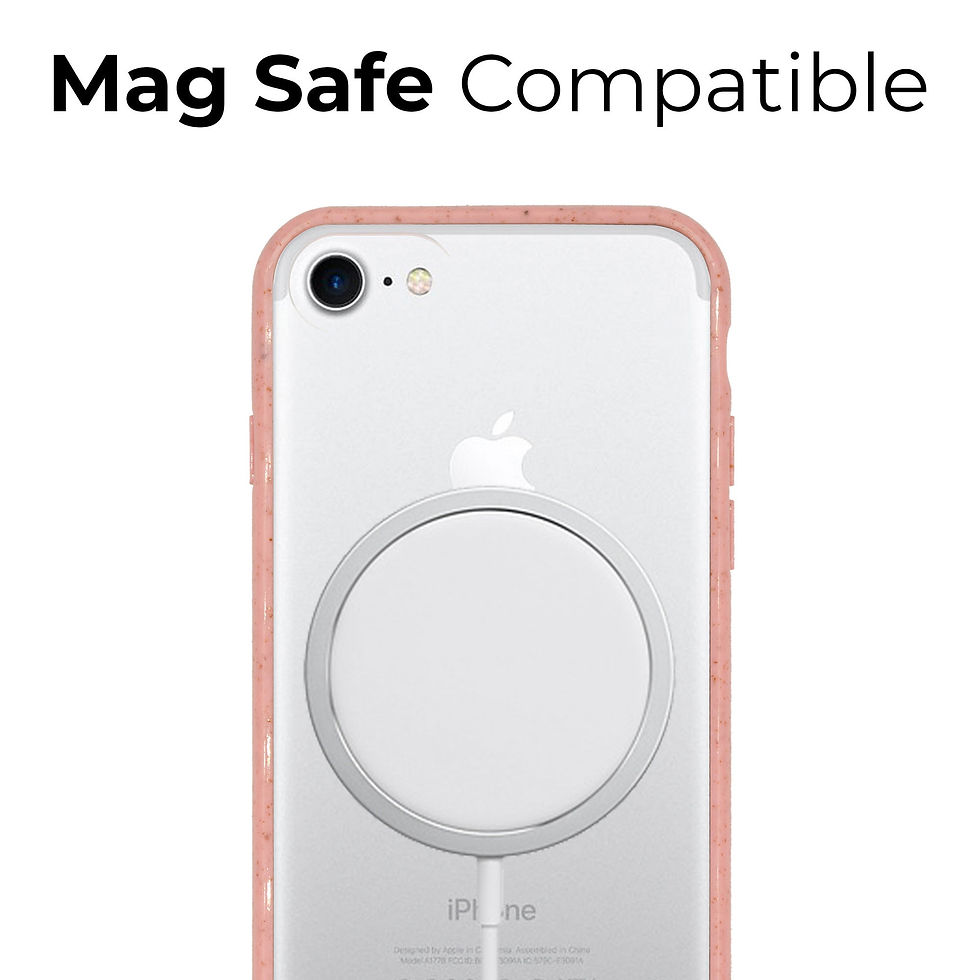 Miniatura: Biodegradable Phone Case - Transparent Pink