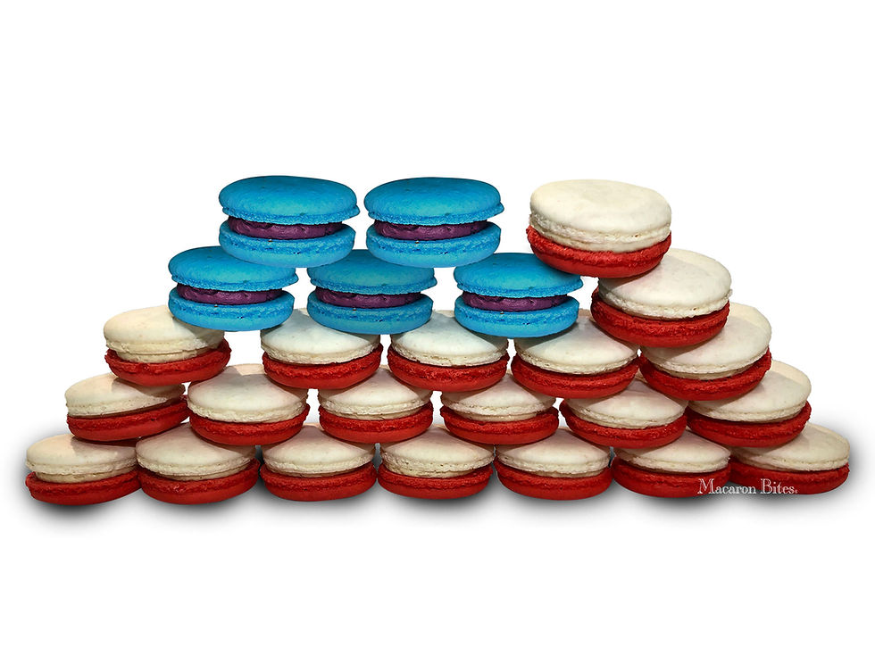 Thumbnail: Macaron Gift Box of 36 – The American Flag