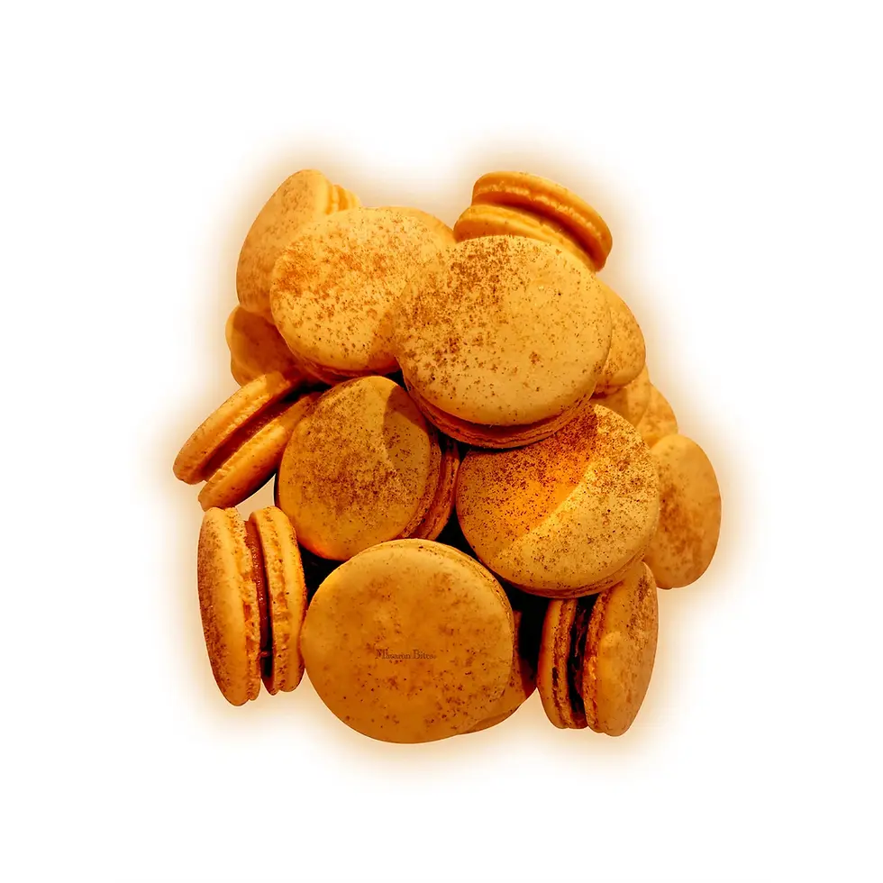 Thumbnail: Pumpkin Macaron Cookies Gift Box – 24 Count