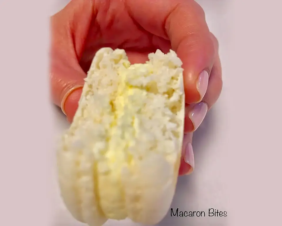 Thumbnail: Red Velvet and Vanilla Macaron Cookie Gift Box, 24 Count