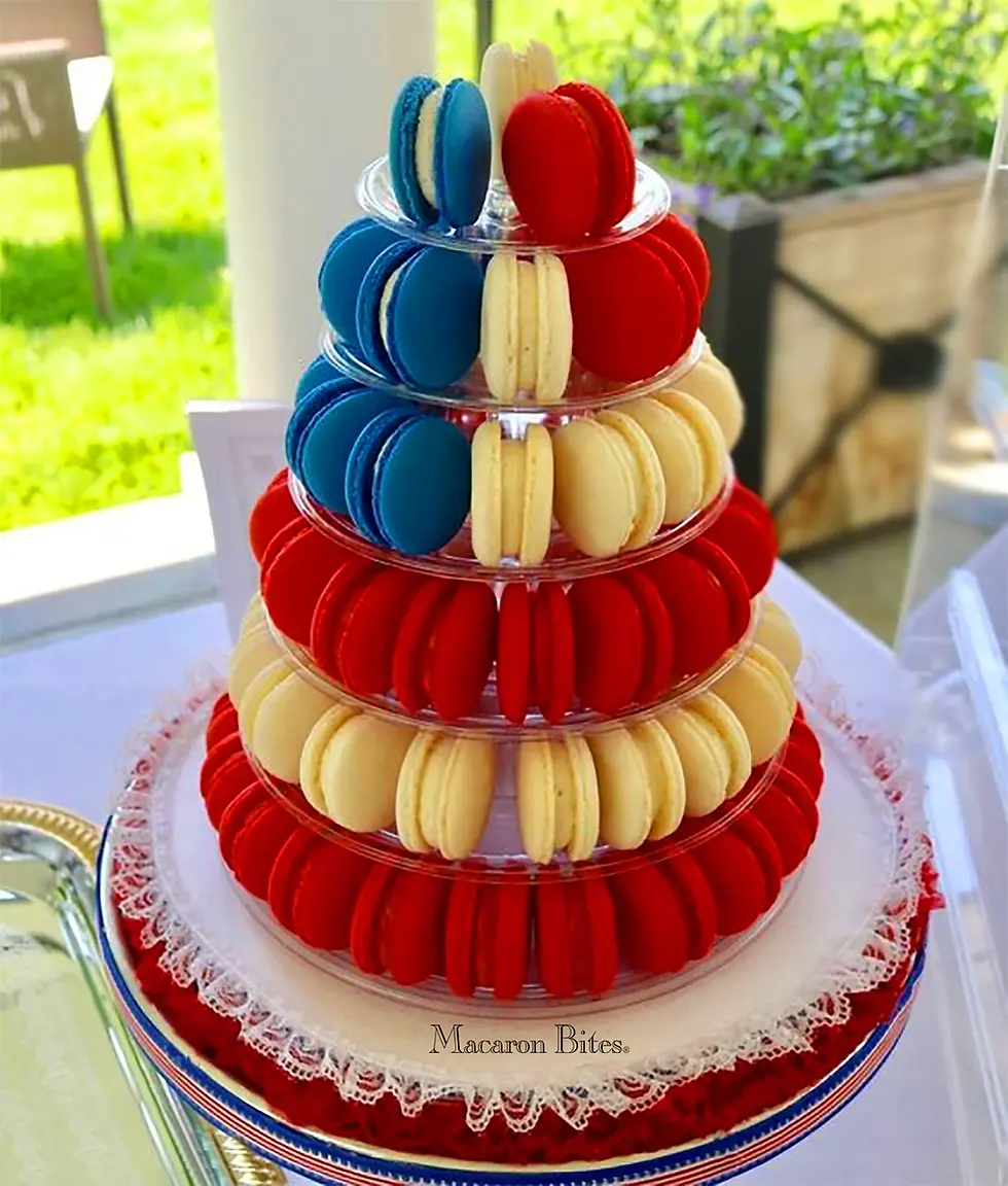 Thumbnail: Macaron Gift Box of 36 – The American Flag
