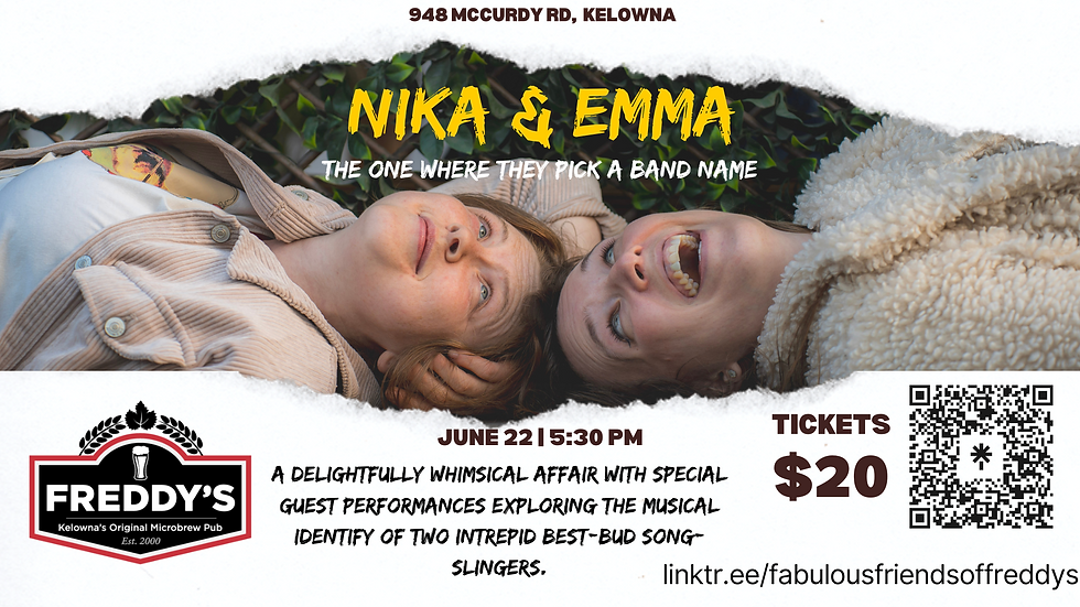 Nika & Emma: The One Where They Pick A Band Name