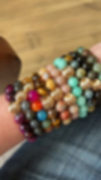 Miniature : Bracelet gamme Jeanne en Oeil de tigre