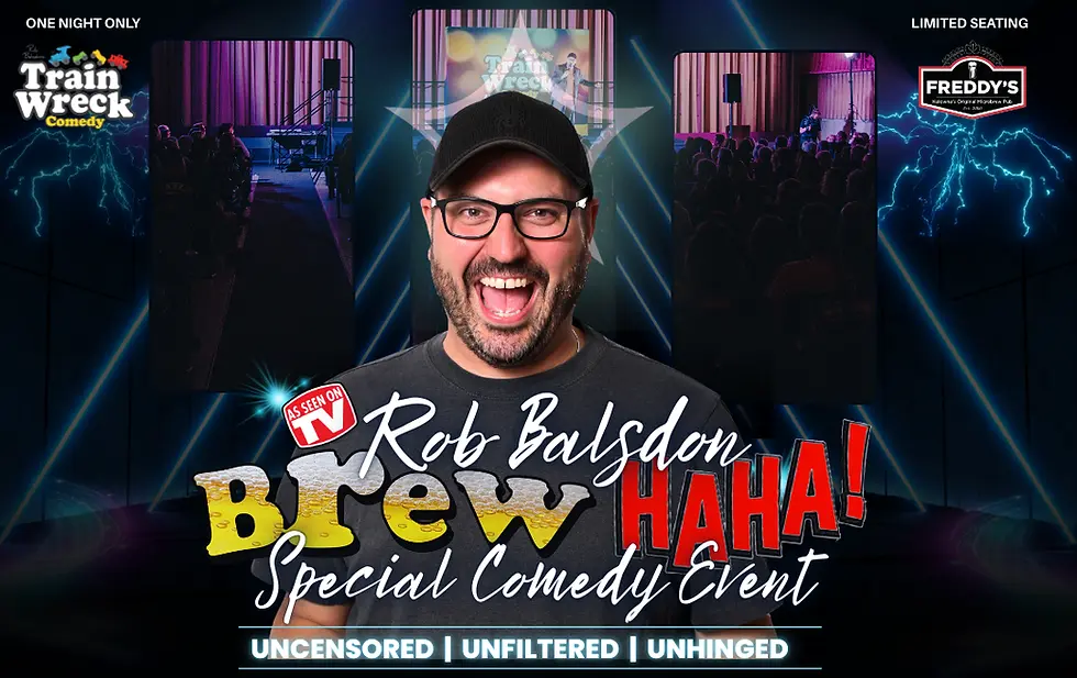 BrewHAHA Comedy Presents: Rob Balsdon