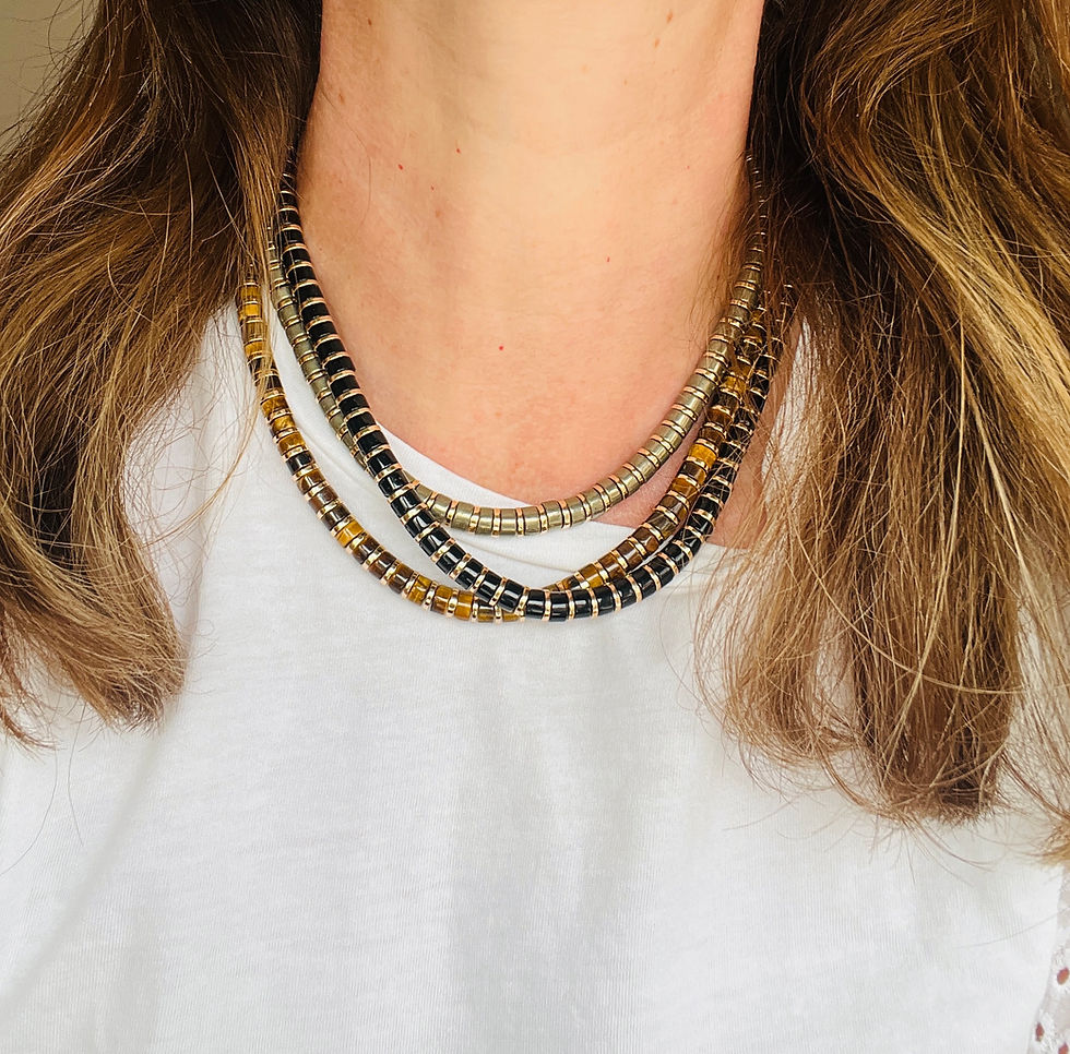 Miniature : Collier Gamme Elise - Pierres au choix