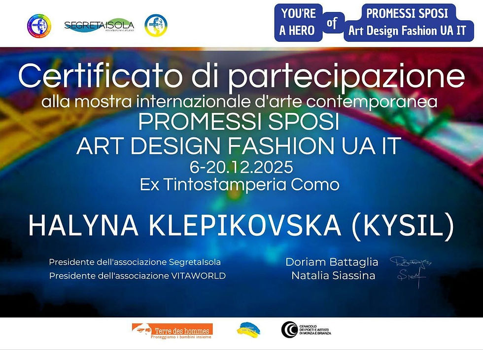 Certificate of Participation