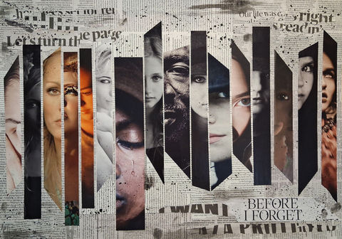 Before I Forget, 2025, Collage