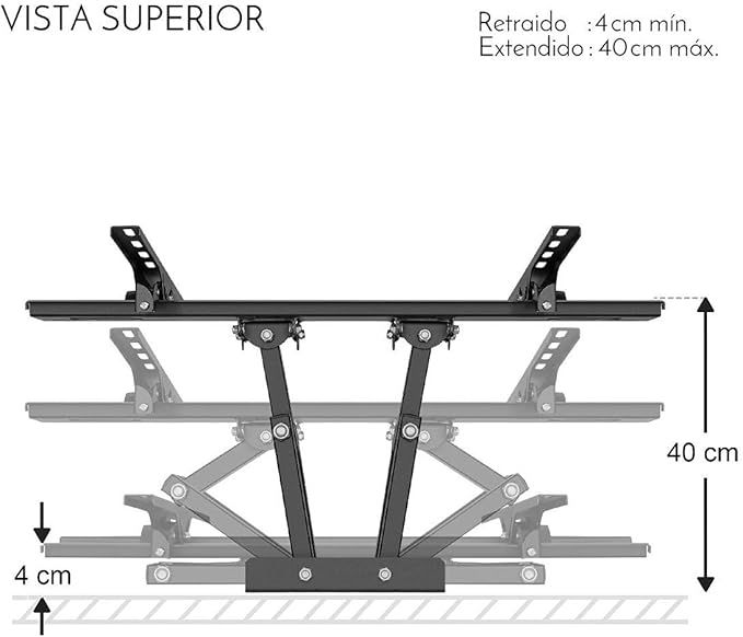 Miniatura: SOPORTE PARA TV CON MOVIMIENTO 32" A 83" STEREN MOD: STV-116