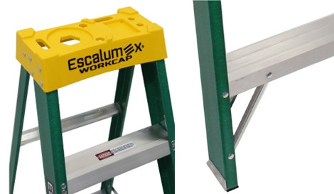 Miniatura: ESCALERA DE TIJERA 6 T2 FIBRA DE VIDRIO ESCALUMEX MOD: FTS-6