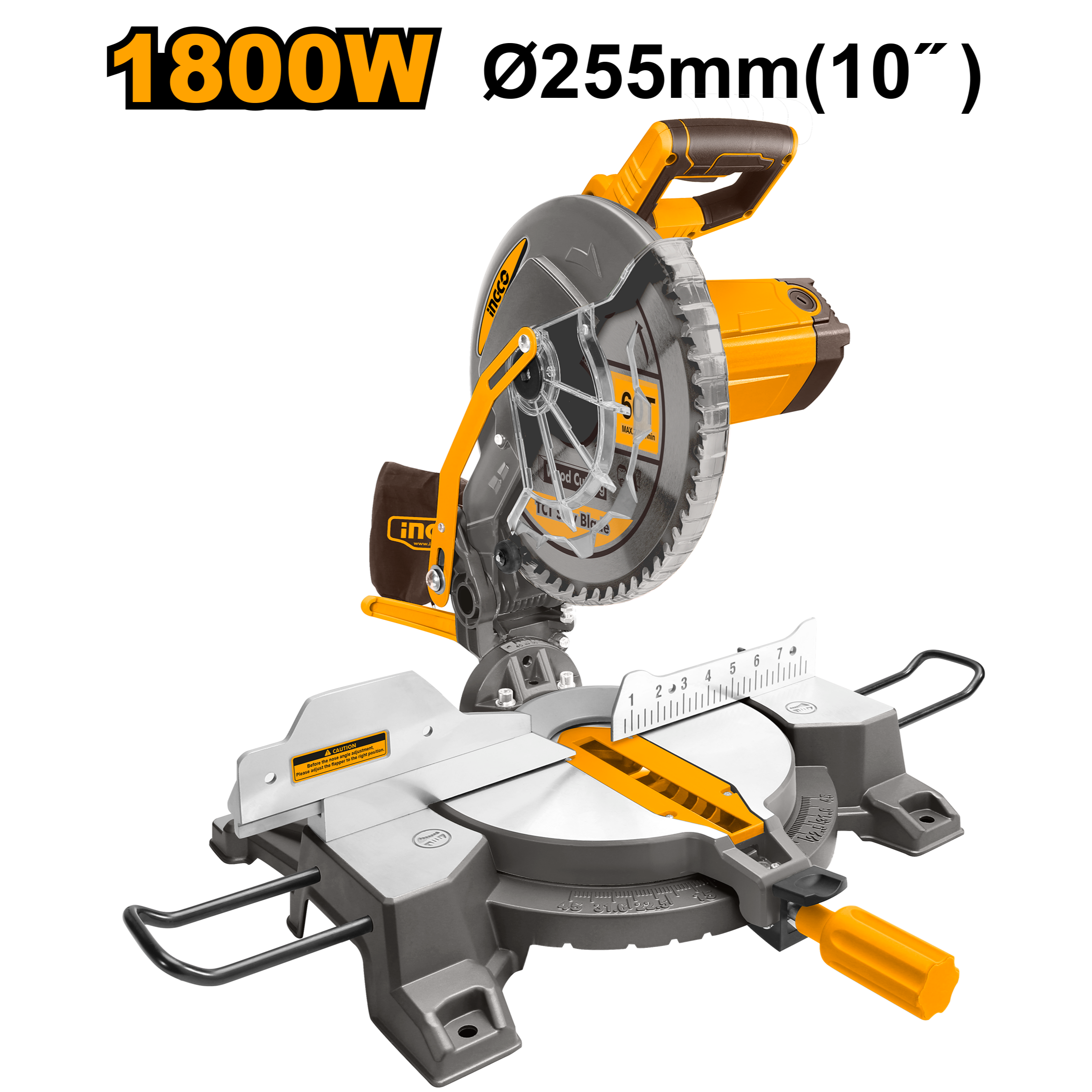 SIERRA ANGULAR 10" 1800W INGCO MOD: UBMS18007