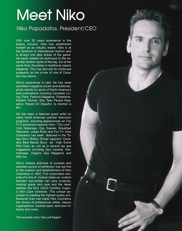 Spa Canada 2012 Meet Niko article