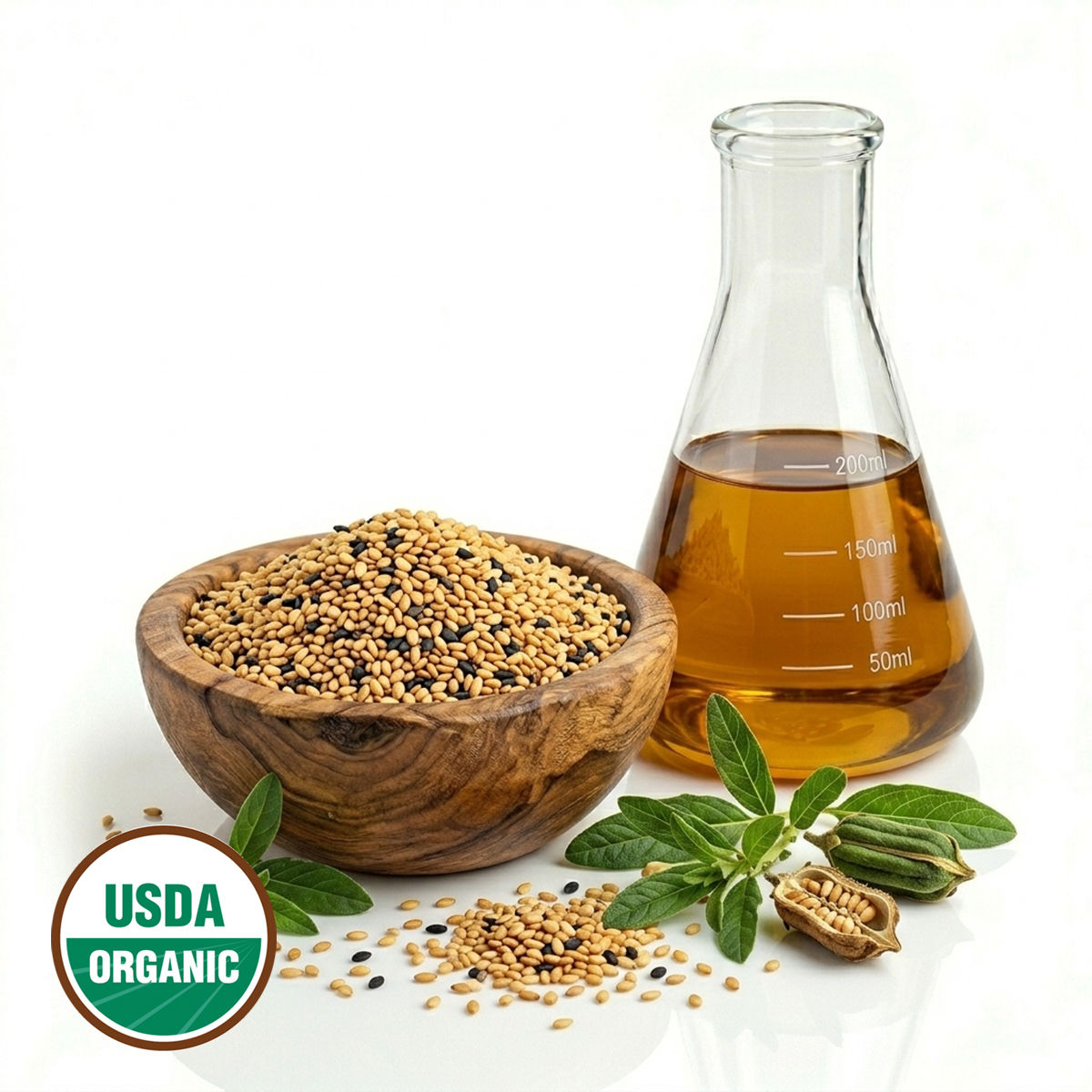 CERTIFIED ORGANIC SESAME OIL