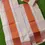 Thumbnail: Copper Kasavu Stripe Designer Cotton Set Mundu side view