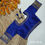 Thumbnail: Royal Blue Traditional Women Solid Sequins Work Readymade Saree Blouse