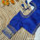Thumbnail: Royal Blue Traditional Women Solid Sequins Work Readymade Saree Blouse