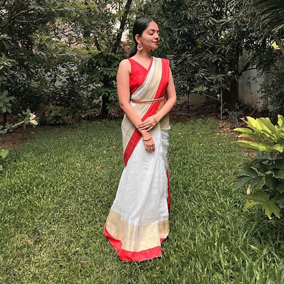 Ahaana krishna kerala saree