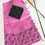 Thumbnail: Taffy Pink Padma Jaipur Block Print Tussel Pure Cotton Saree with Blouse Piece side angle view