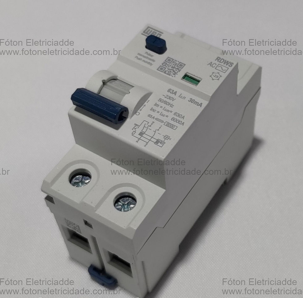 Miniatura: interruptor diferencial (IDR) WEG 2 polos de 63A 30mA WEG
