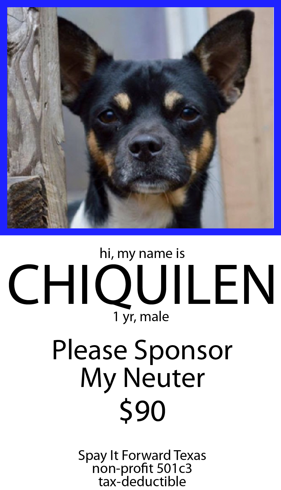 Hi my name is, CHIQUILEN