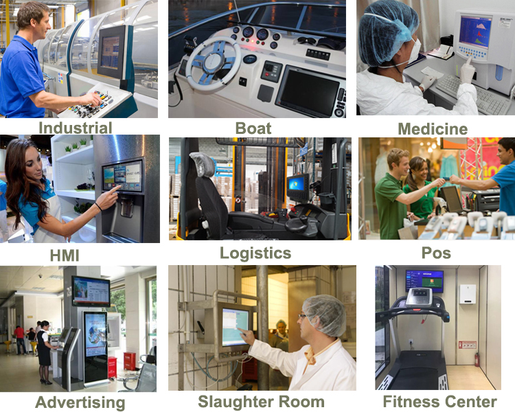 Thumbnail: 15 Inch Industrial Panel Pc I3 I5 I7 for Vehicle Computer
